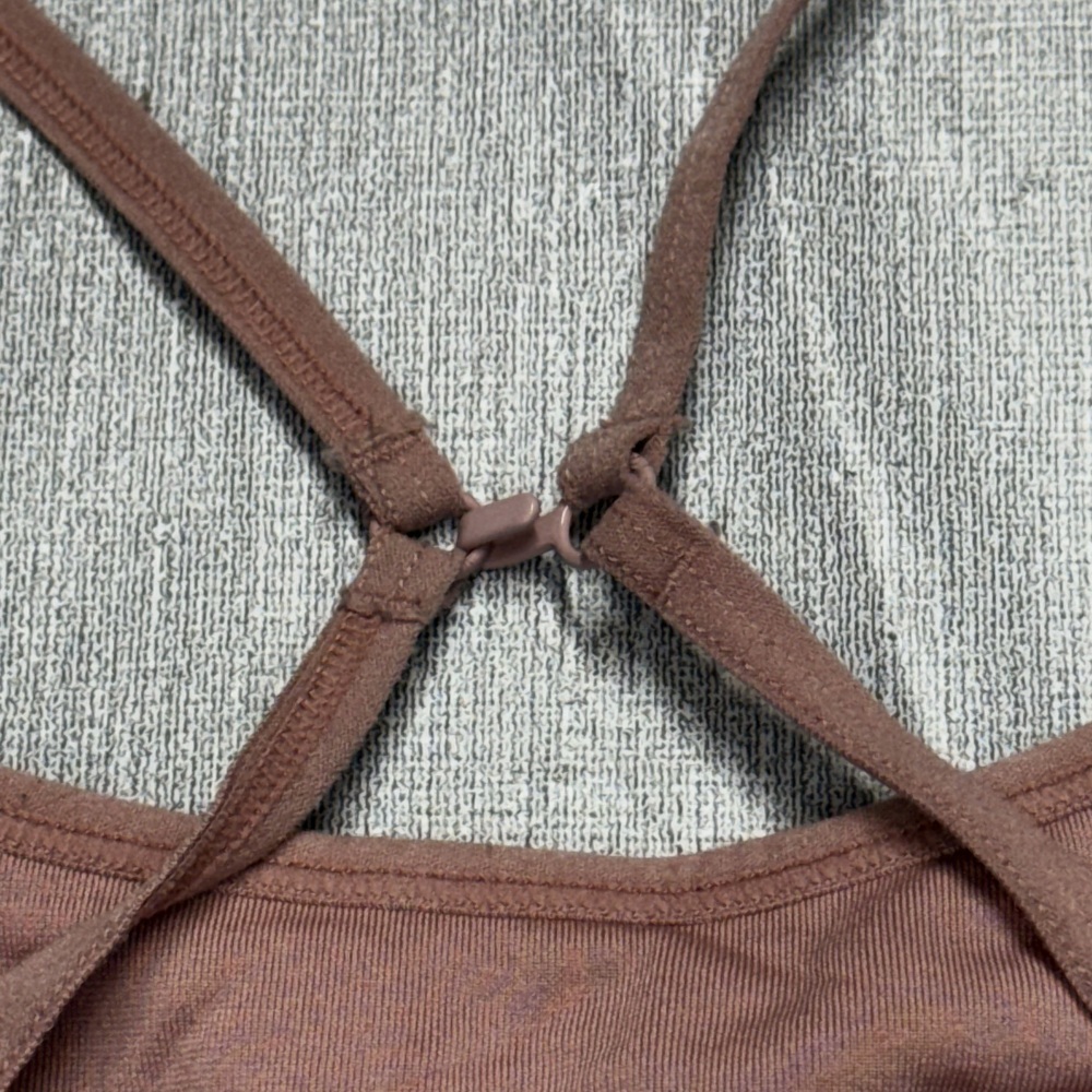 No Boundaries Racerback Bralette Bra XXL Mauve - Picture 7 of 7